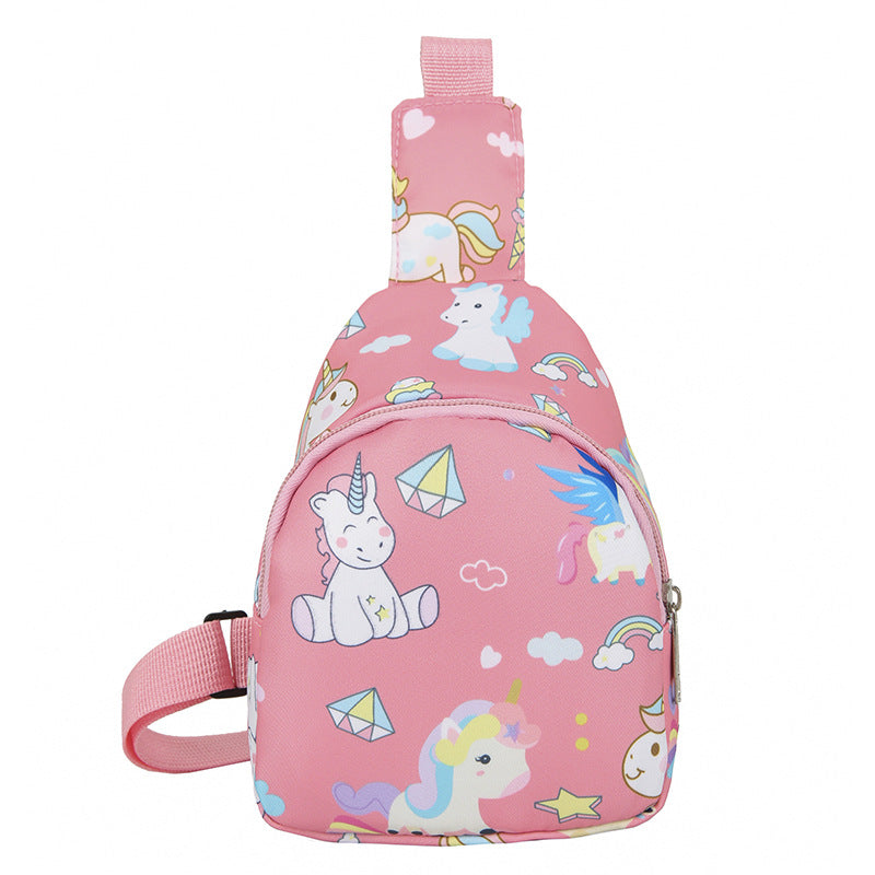 Wholesale Nylon Children's Dinosaur Crossbody Chest Bag